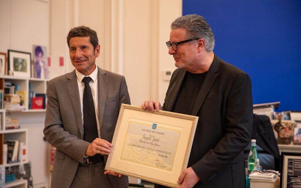 remise diplôme citoyen dhonneur de cannes 2024 1